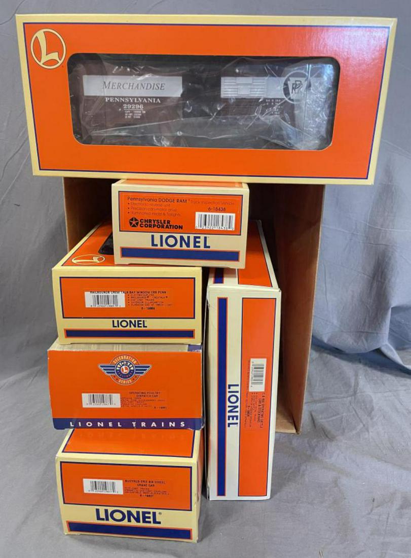 6pc-lionel-modern-trains-lot-auction