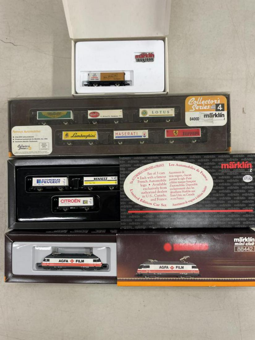 4pc Marklin Z Gauge Container Train Set (1 of 3)