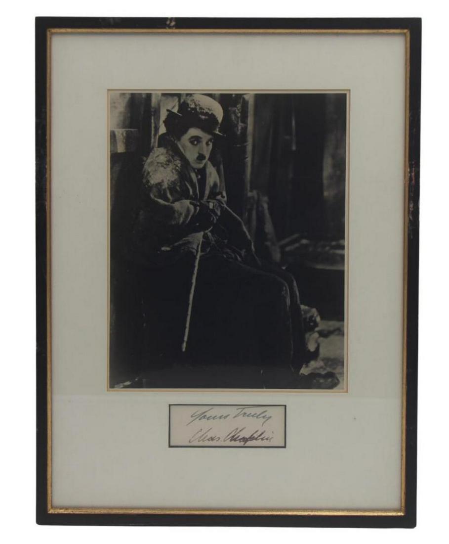 Charlie Chaplin Signature (1 of 2)