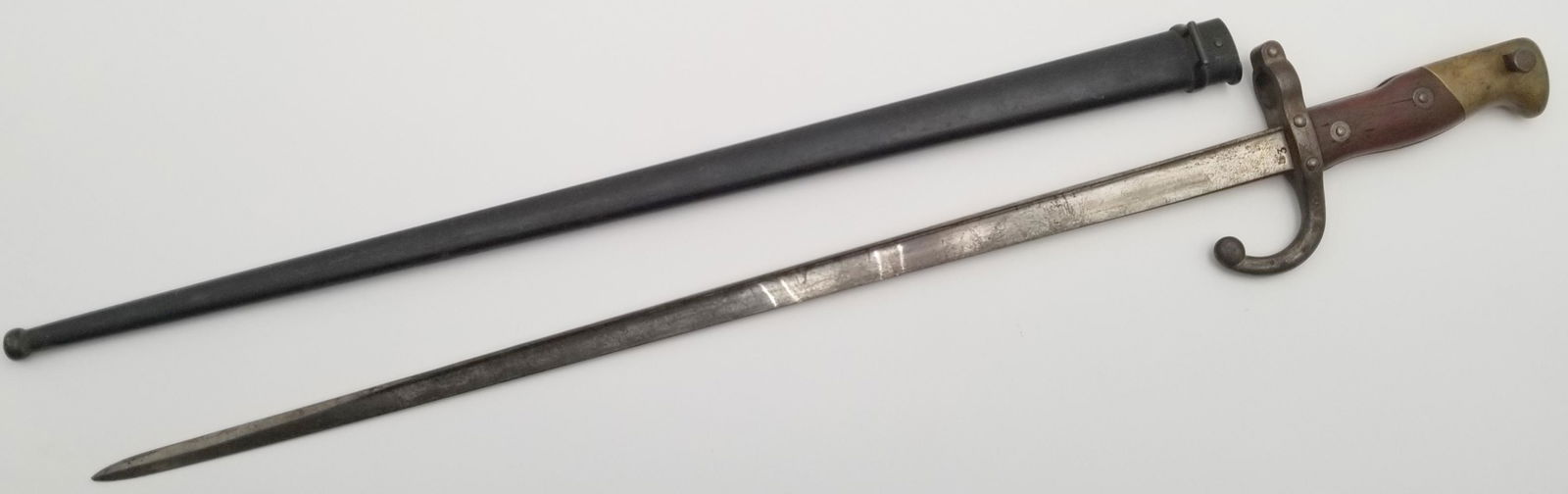 French Model 1874 Gras Sabre Bayonet with Scabbard (1 of 9)