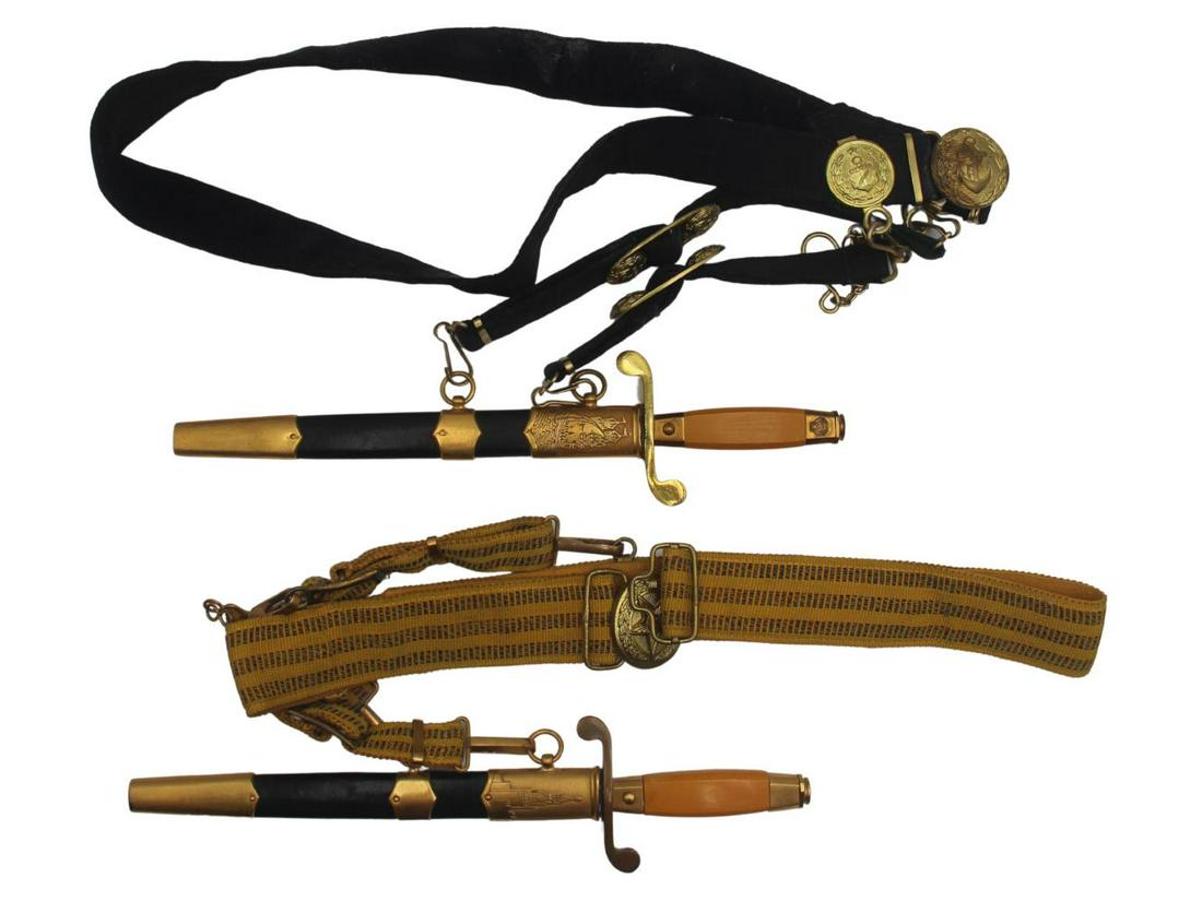 (2) Russian Soviet Naval Dirks (1 of 9)