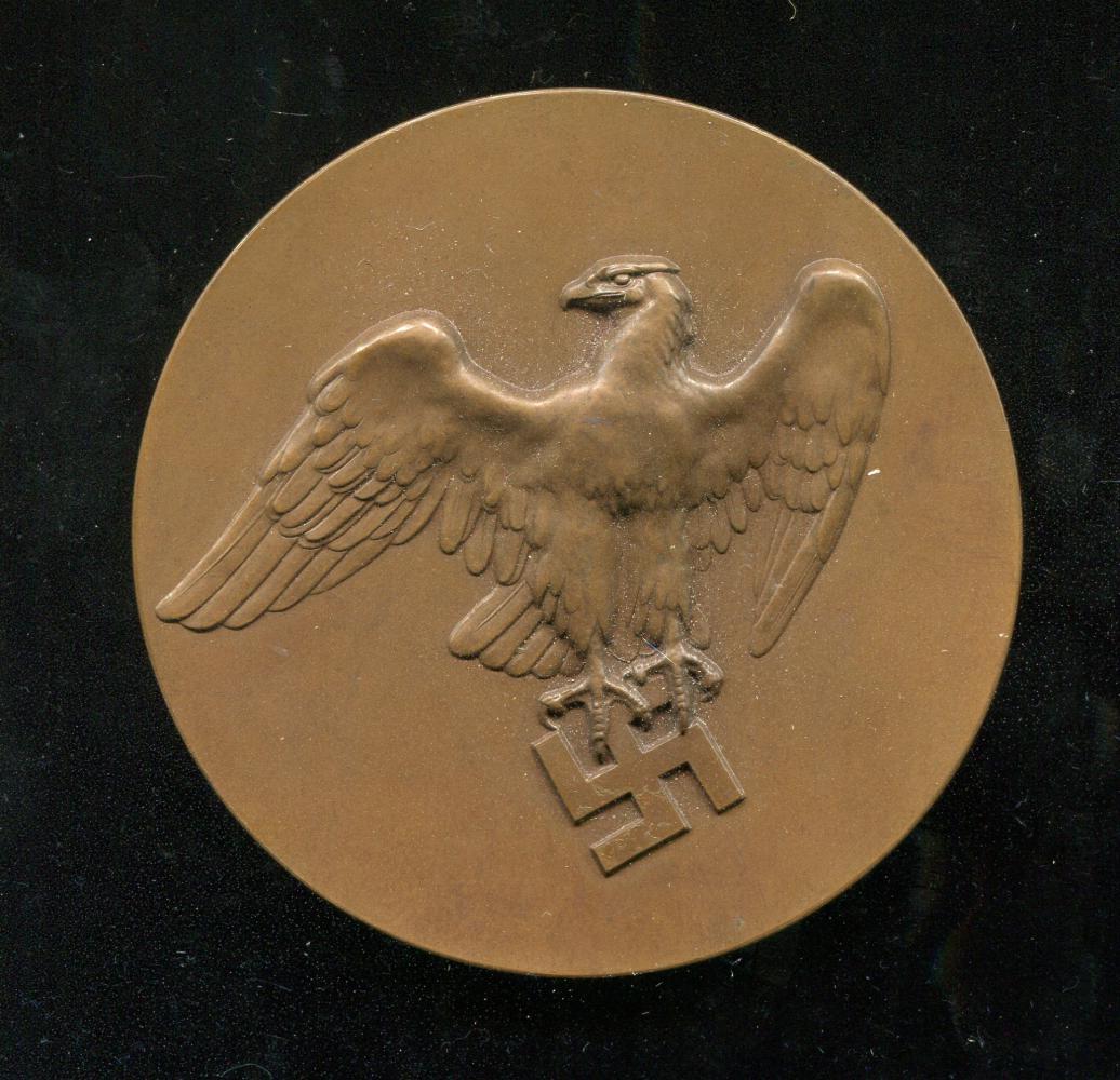 World War Two German Bronze Medallion (1 of 4)