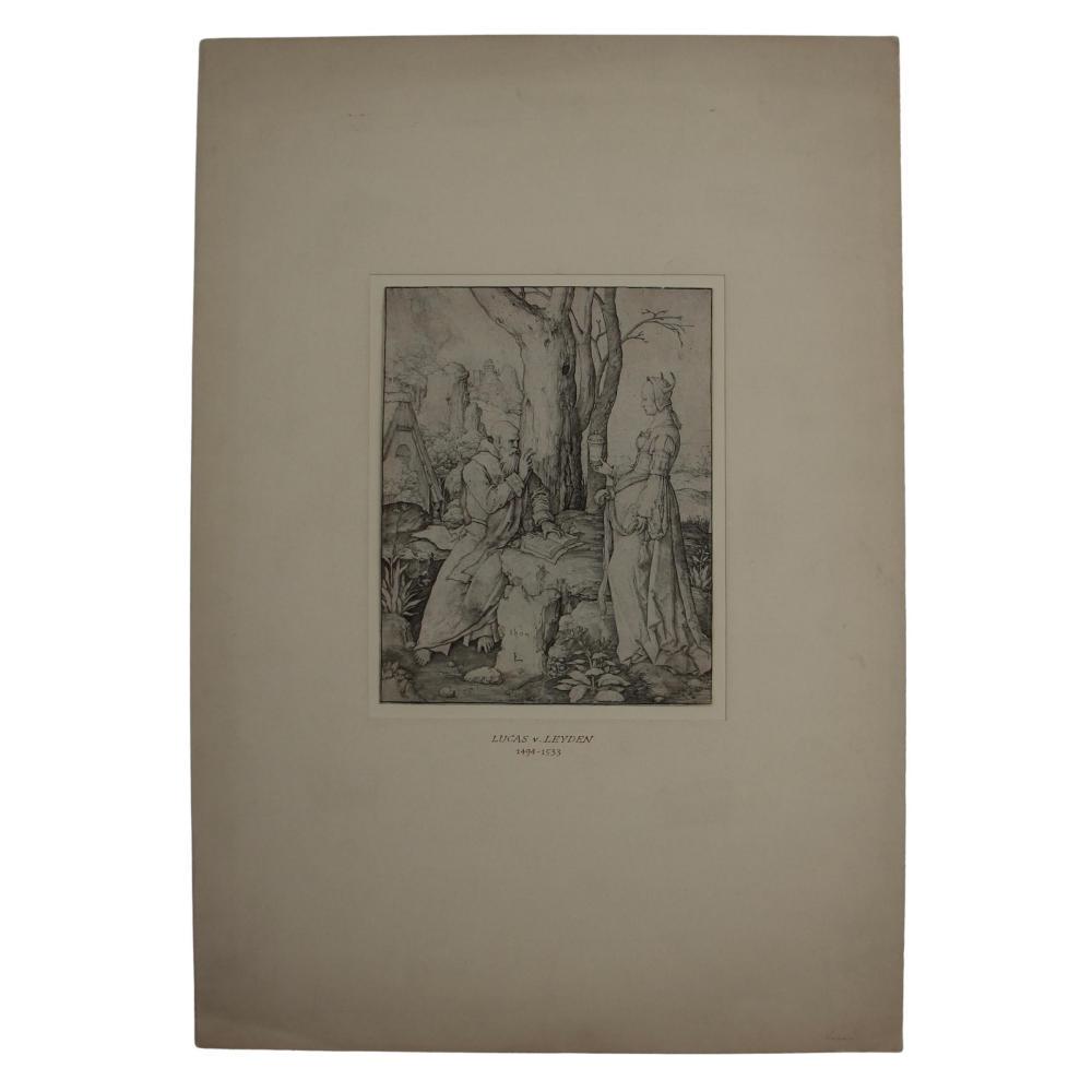 Lucas Van Leyden. The Temptation of St. Anthony (1 of 6)