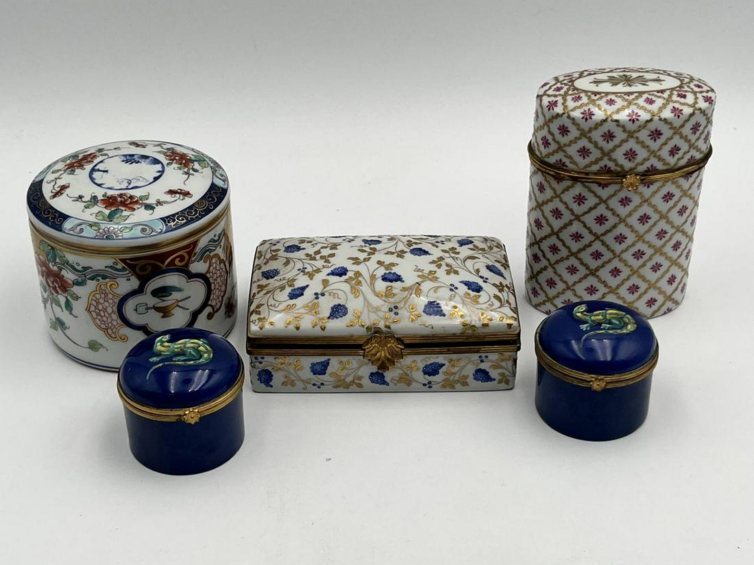 Tiffany Le Tallec, Grouping of Porcelain Boxes (1 of 7)