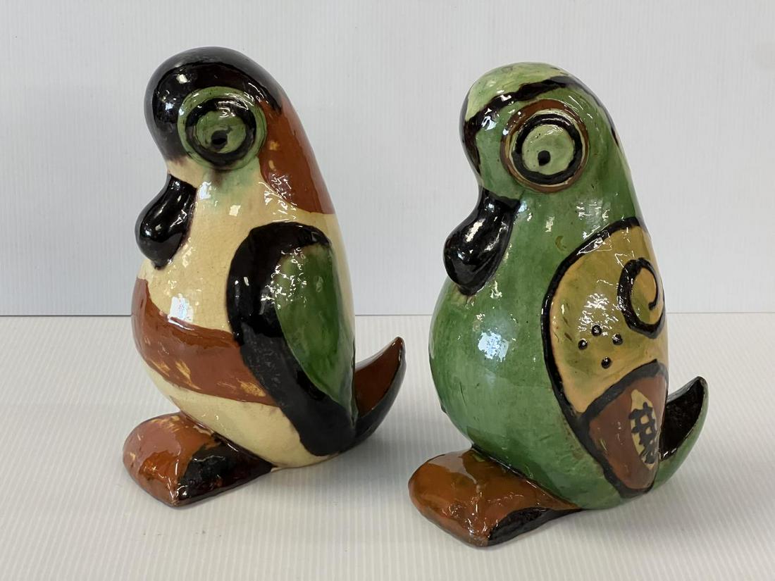 Pair of Atelier Primavera Ceramic Duck Sculptures (1 of 6)