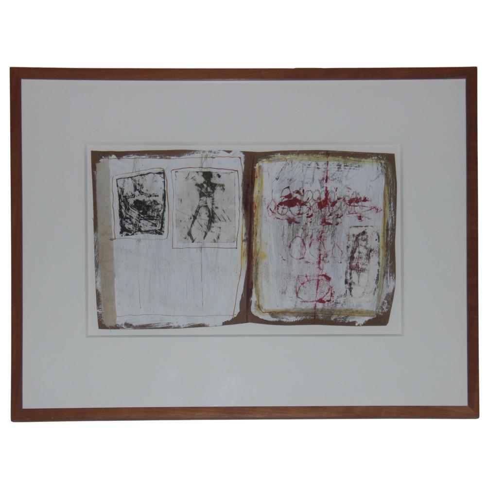 Hannelore Baron, Mixed Media Collage on Paper (1 of 2)