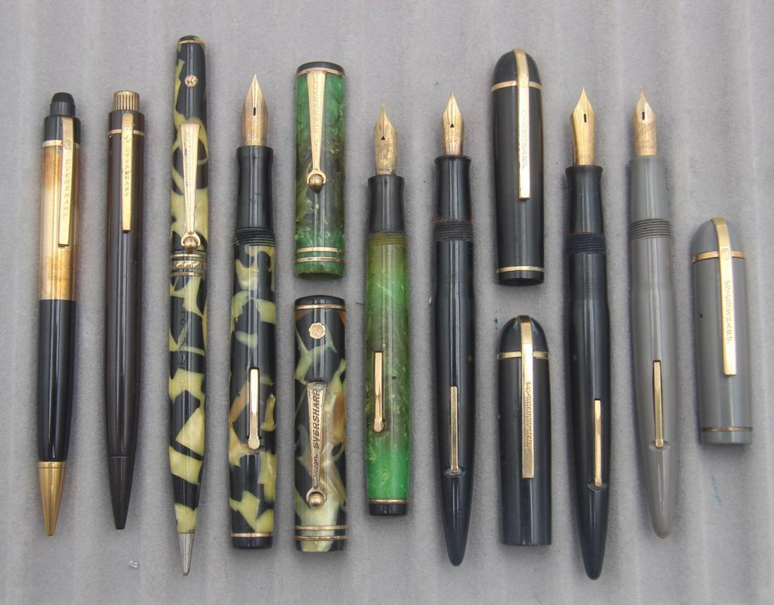(8) Wahl Eversharp Fountain Pens and Pencils (1 of 4)