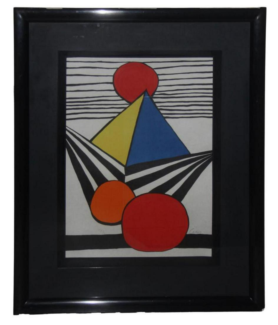 Alexander Calder, Signed Limited Ed Lithograph (1 of 2)