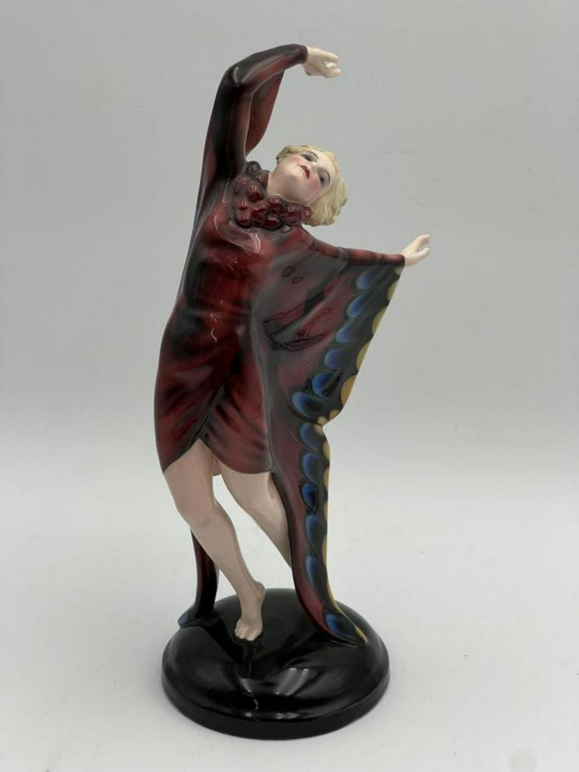 Goldscheider 6594 Art Deco Figure Dancing Woman (1 of 4)