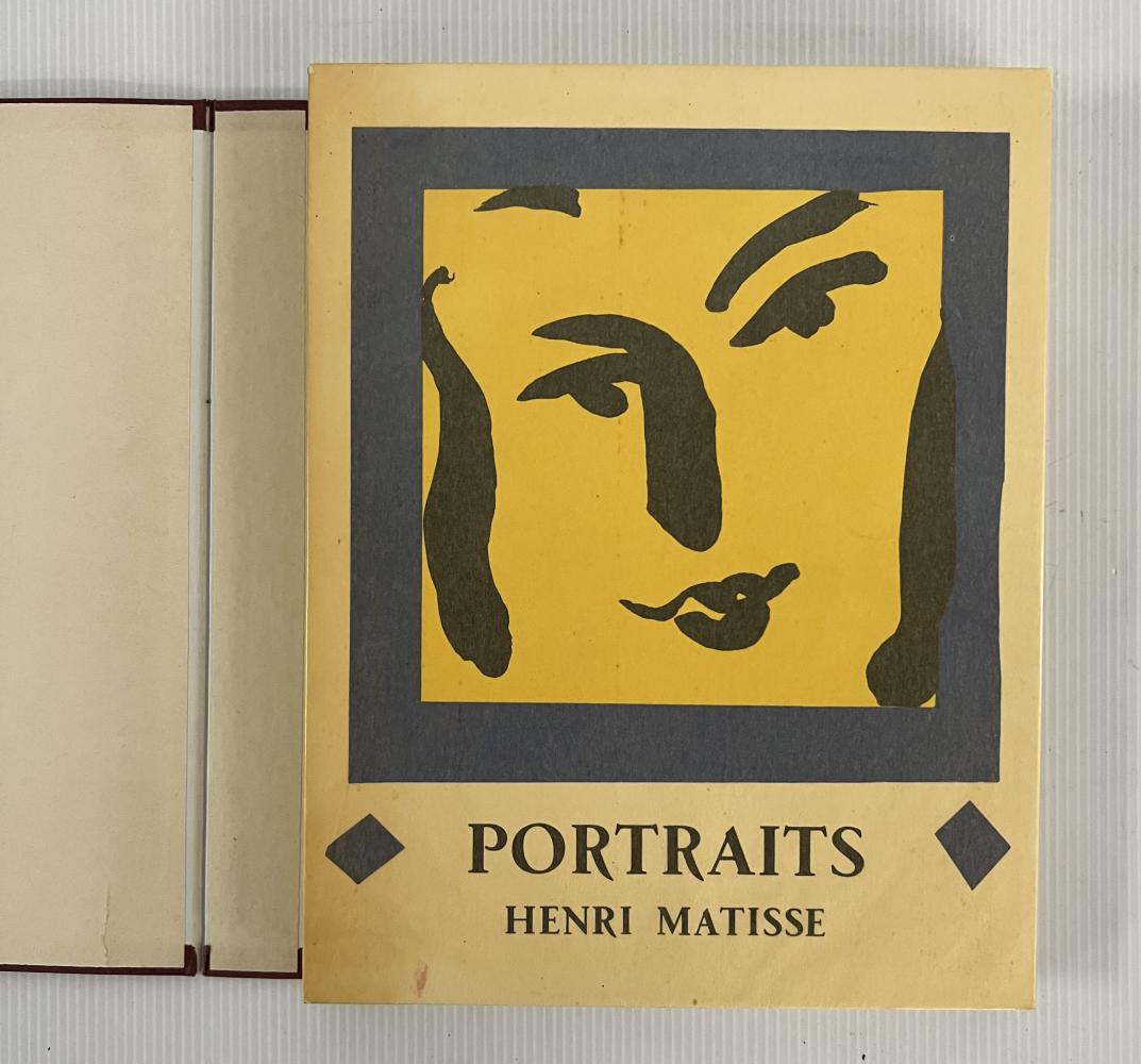 Matisse. Portraits. Limited Edition Boxed: Edition of 2850, this is # 1520. This is of the edition of 500 printed in English. Book in wraps is in a slipcase and original box.