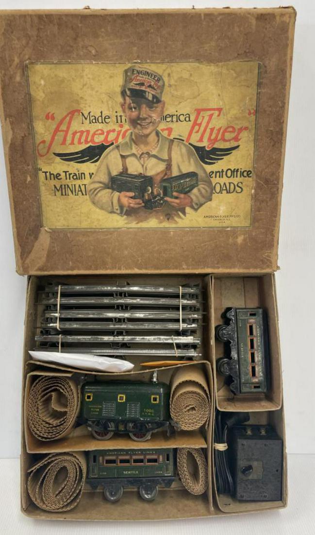 Boxed American Flyer Set 1220 (1 of 4)