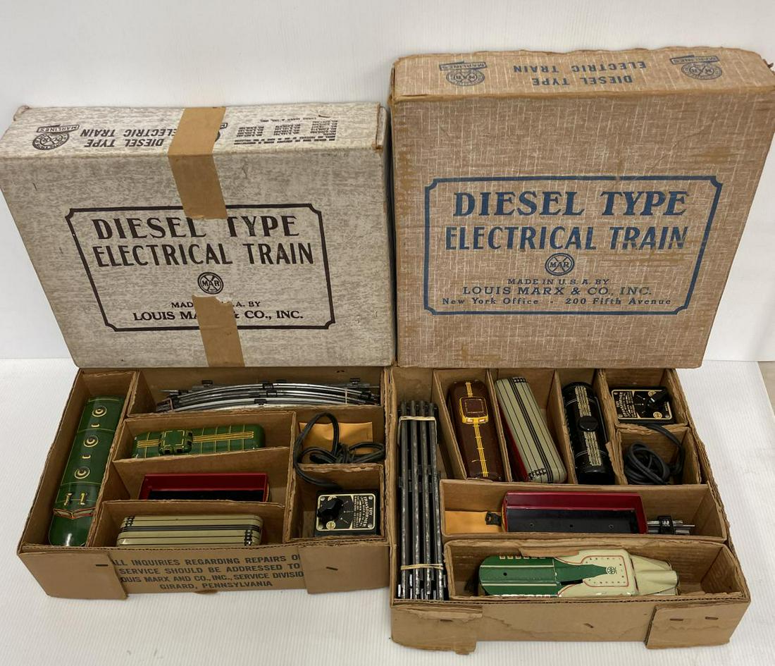 2 Boxed Marx Diesel Freight Sets (1 of 6)