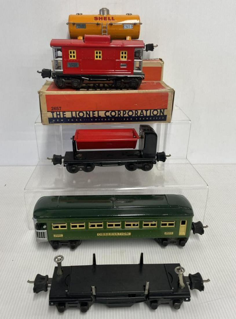 5 Nice Lionel 1939 Cars (1 of 3)