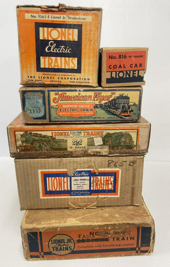 Nice Group of EMPTY Prewar Boxes (1 of 7)