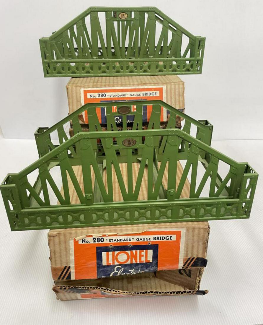 2 Nice Boxed Lionel 280 Girder Bridges (1 of 4)