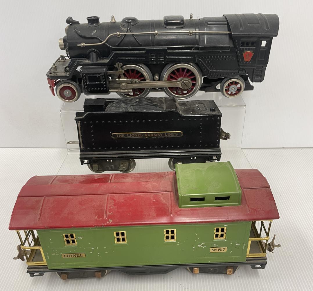 Lionel 1835E Steam Loco & Caboose (1 of 7)