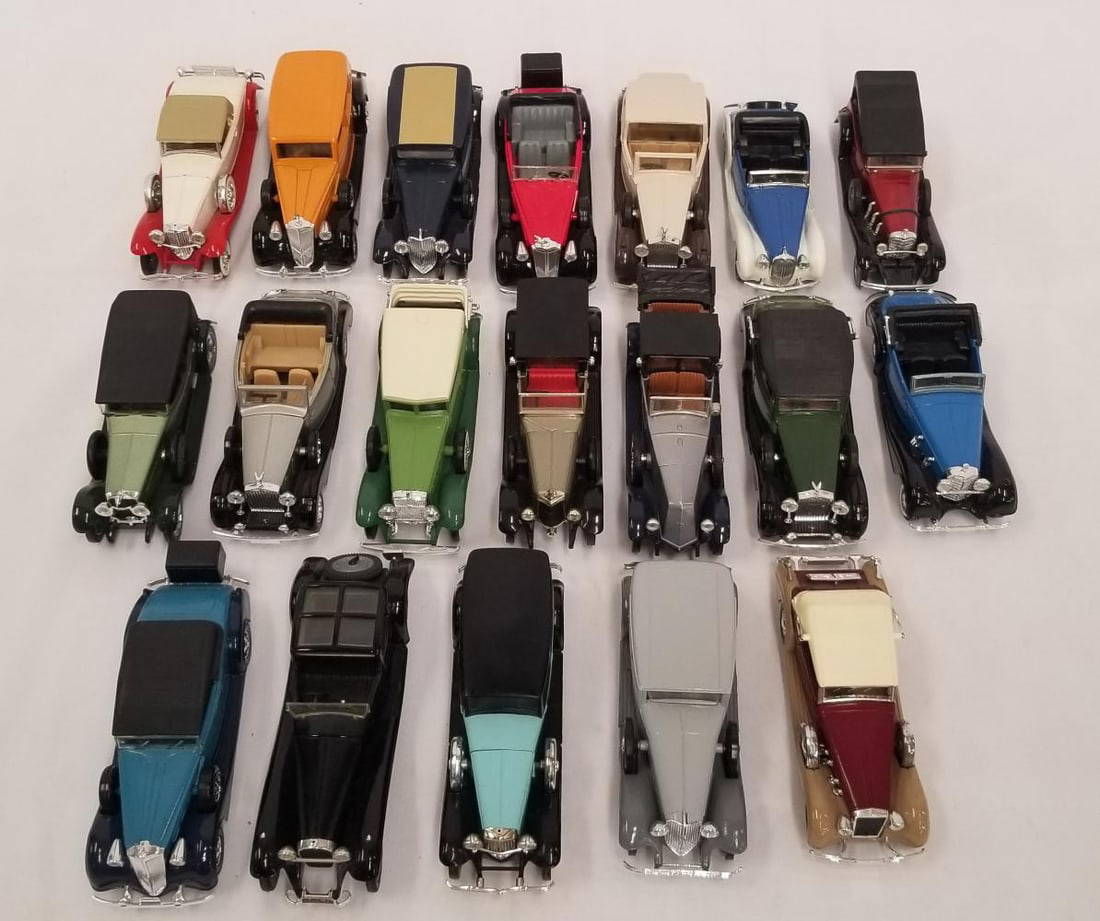(19) Solido Diecast Cars Auction
