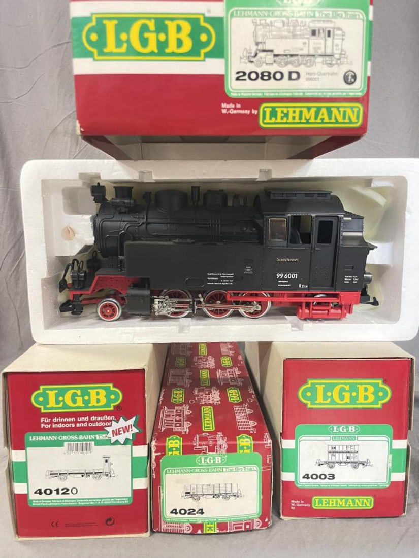 [買コレ] ジャンク LGB レーマン 2080 S Harz-Querbahn 996001 蒸気機関車 | 鉄道模型 m-Y247c LGB Lehman-Gross-Bahn 2080S Harzquerlok Tank Steam Locomotive