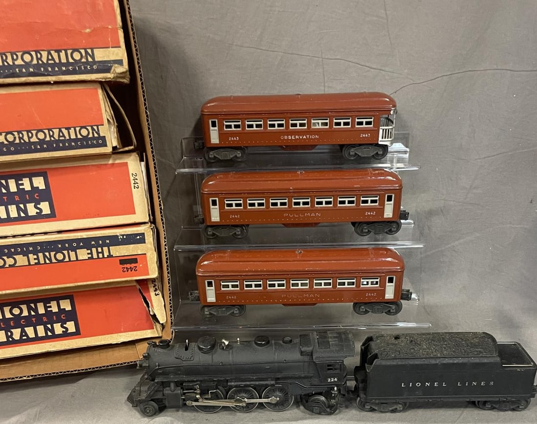 5pc Lionel Steam Passenger Set (1 of 8)