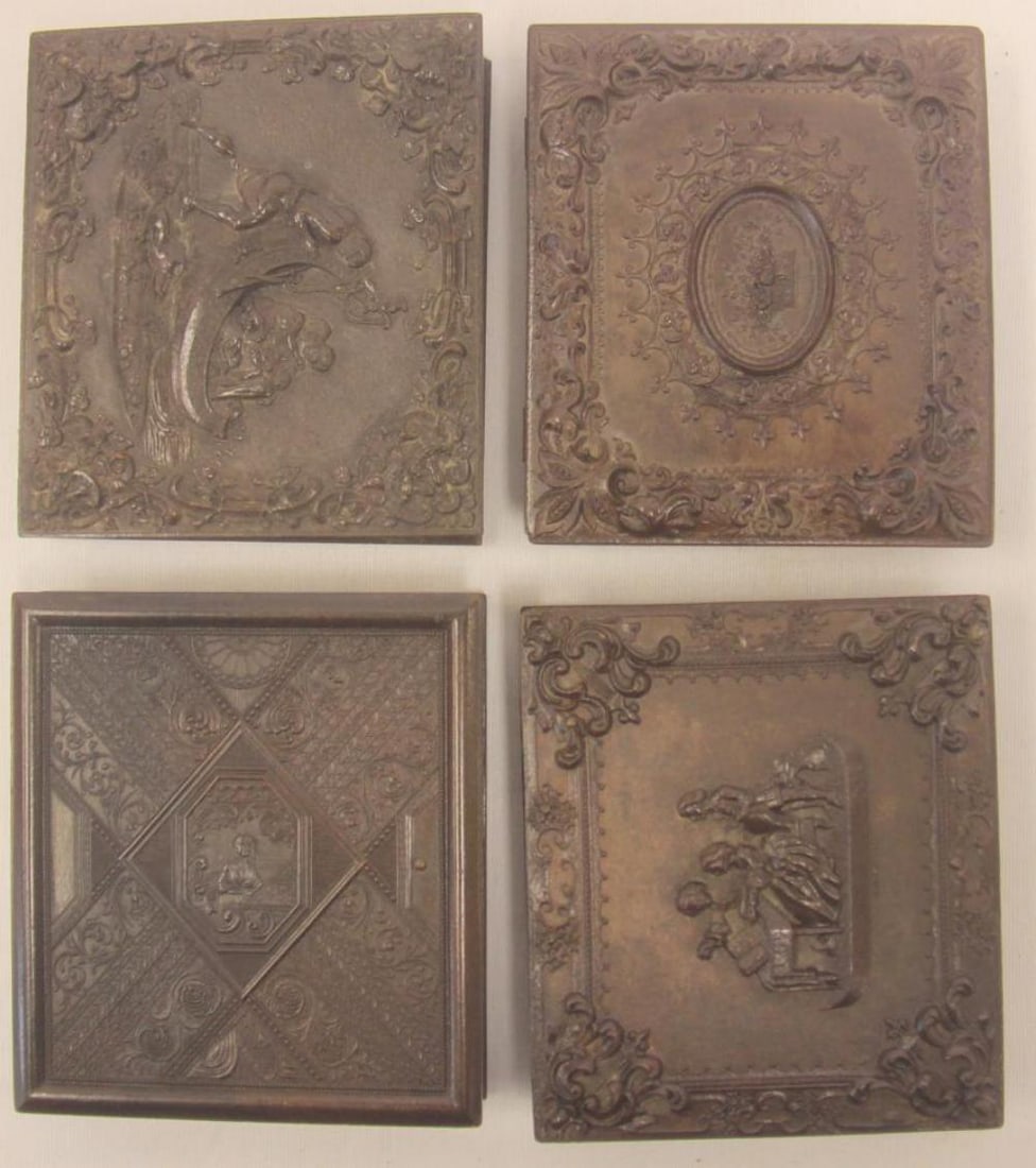 (8) Sixth Plate Gutta Percha Union Cases (1 of 6)