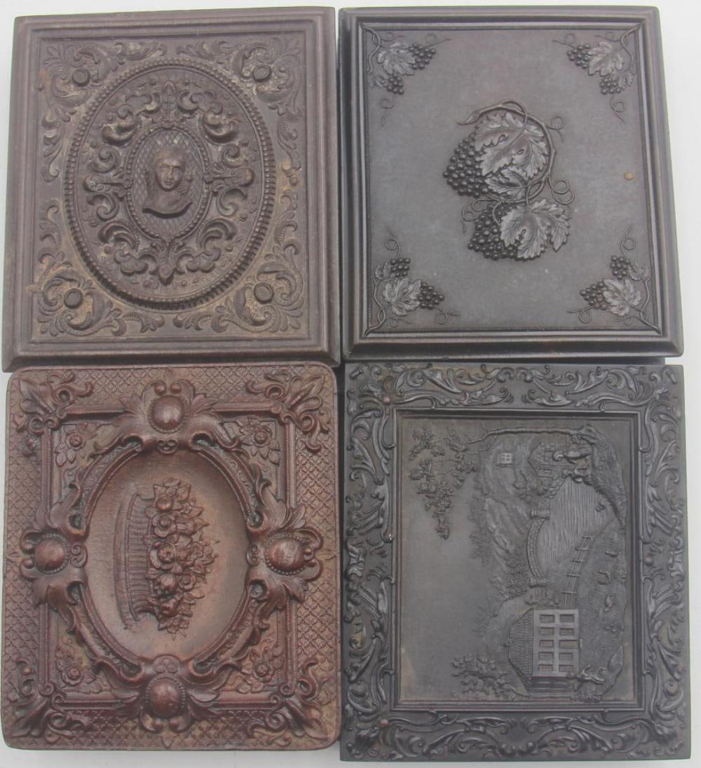 (8) Sixth Plate Gutta Percha Union Cases (1 of 6)