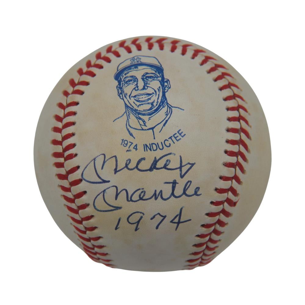 Mickey Mantle 1974 Signed Baseball - JSA (1 of 4)