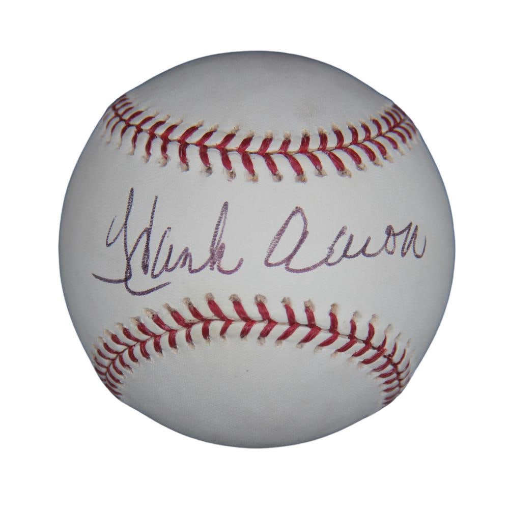 Hank Aaron Signed Baseball - Steiner (1 of 2)