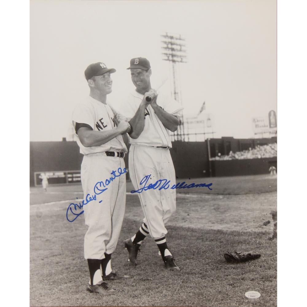 Mickey Mantle & Ted Williams 16" x 20" Signed (1 of 1)