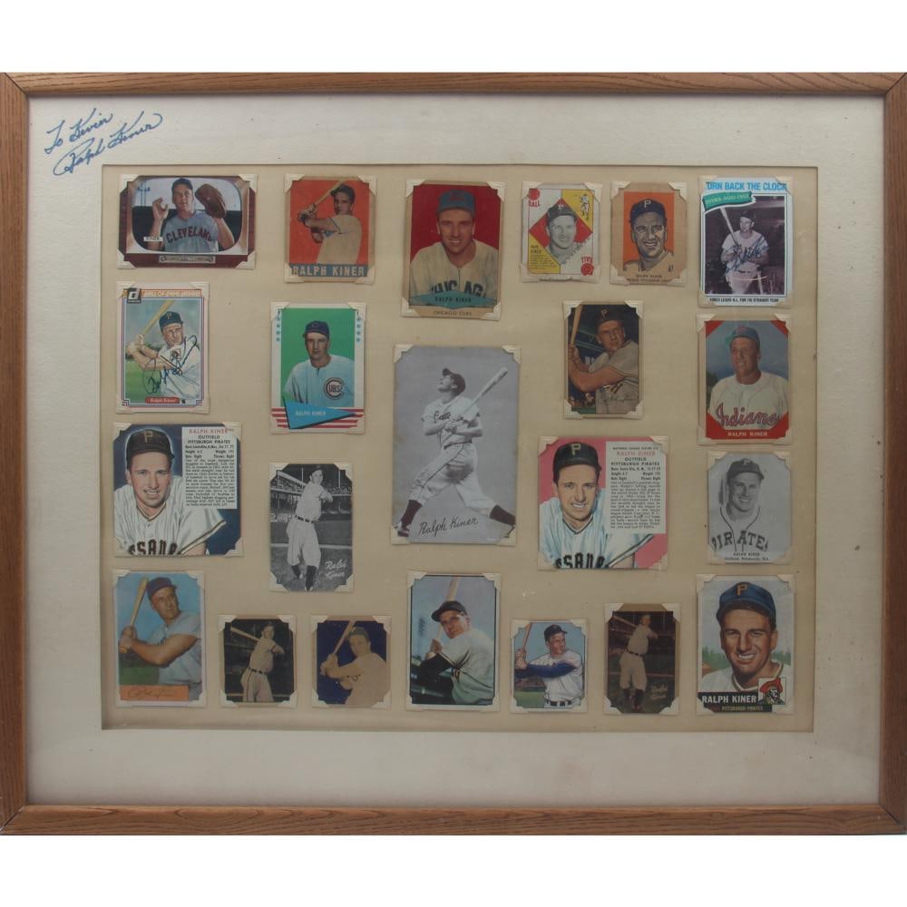 Ralph Kiner Baseball Card Collection (1 of 3)