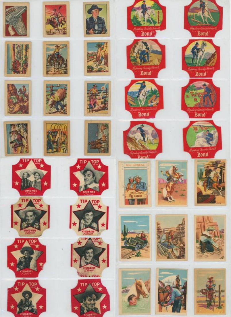 Hopalong Cassidy & Roy Rogers Post Cereal Lot (1 of 7)