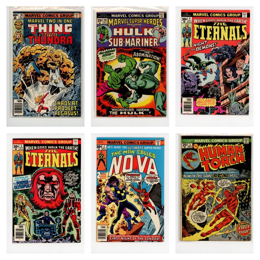 Mixed Silver and Bronze Age Marvel Comic Lot (1 of 8)