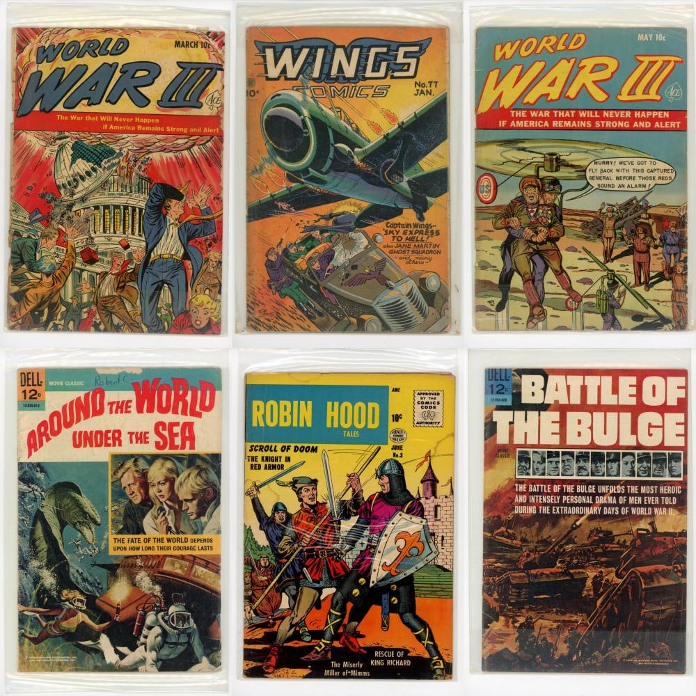 Mixed Lot of Assorted Comic Titles (1 of 2)