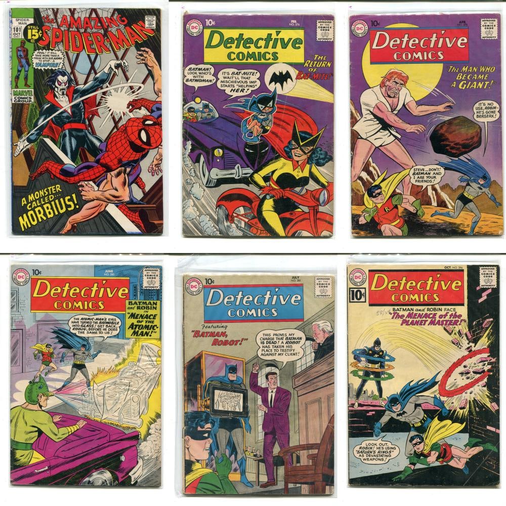 Mixed Marvel & DC Comic Lot (1 of 4)