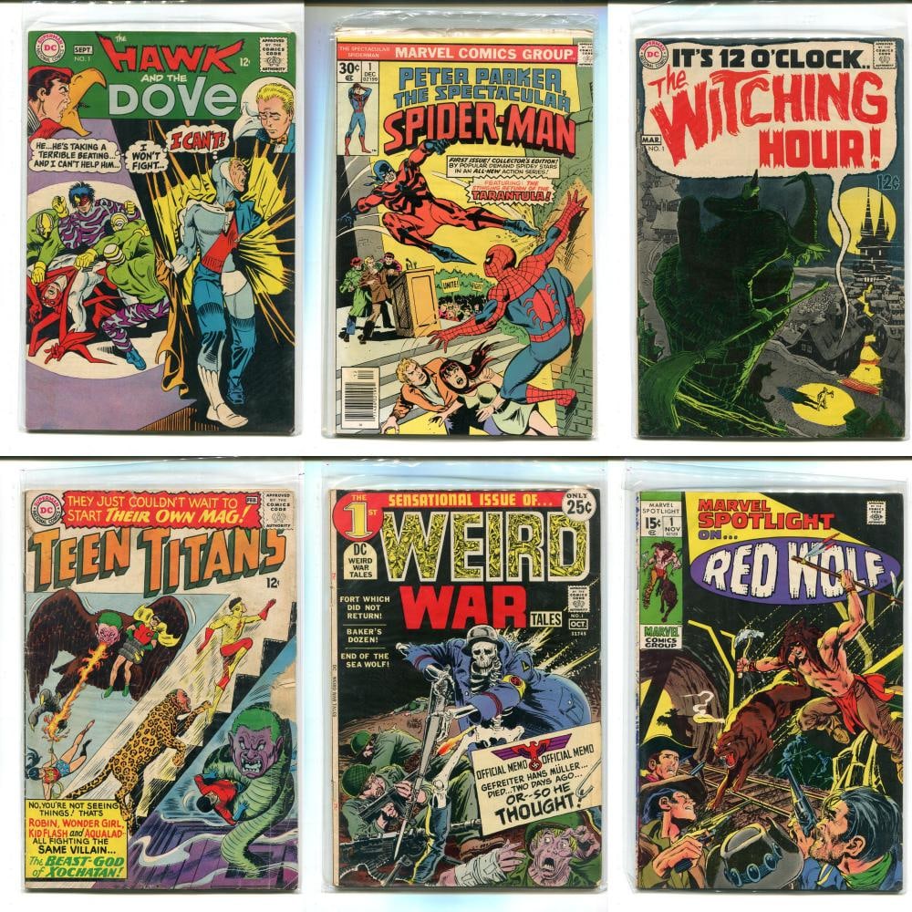 Mixed Marvel & DC Comic Lot, All Number 1 Issues (1 of 4)