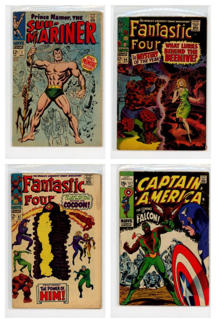 Marvel & DC Comic Lot, 7 Key Issues (1 of 2)