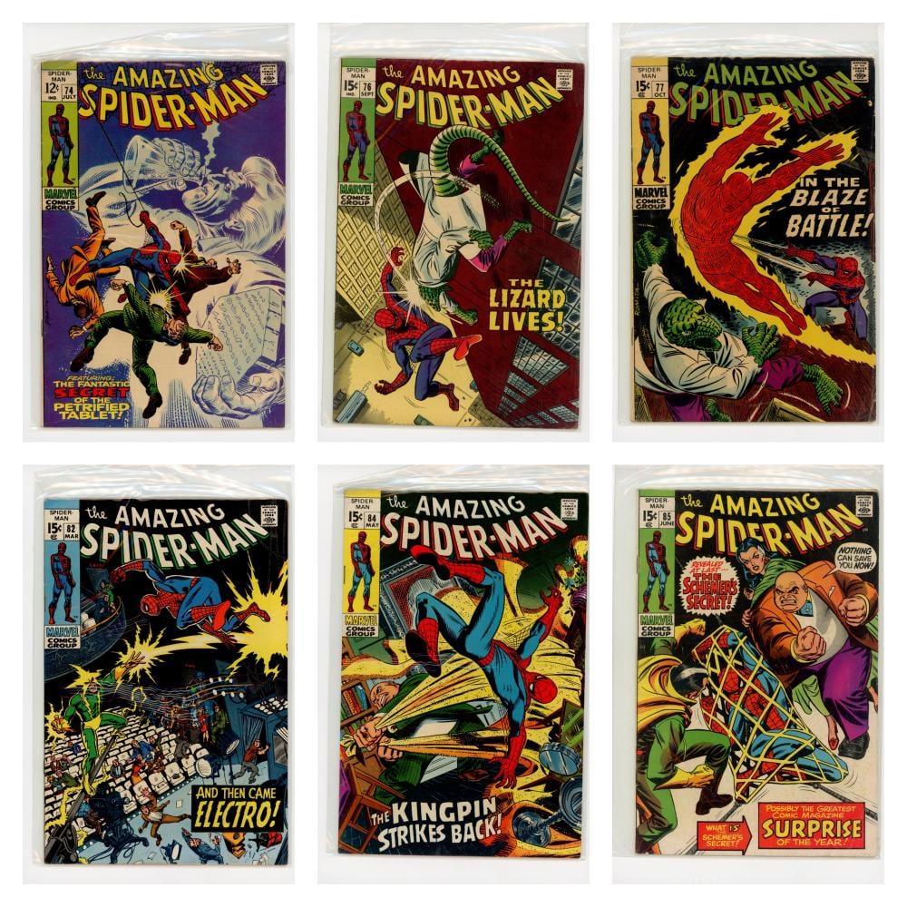 Mixed Marvel Comic Lot (1 of 4)