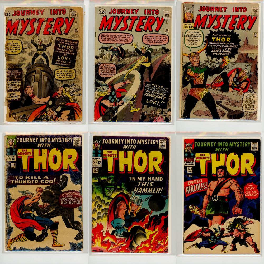 Journey into Mystery and Thor (1 of 9)