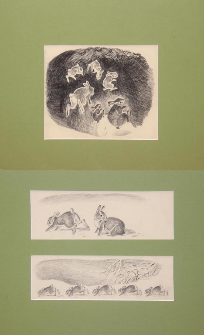 Kurt Weise, (3) Original Book Illustrations (1 of 5)