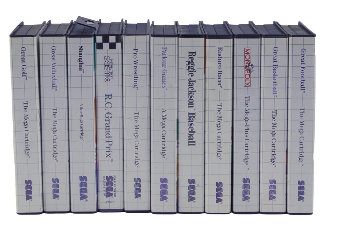 (11) Sega Master System Boxed Games (1 of 4)