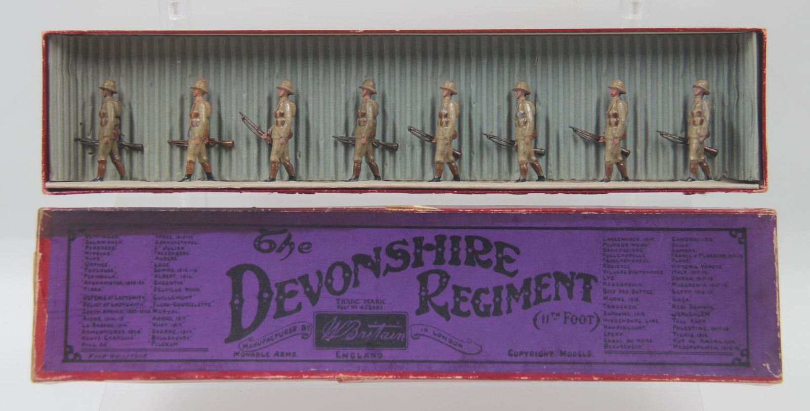 Britains #110 Devonshire Regiment in Box (1 of 2)