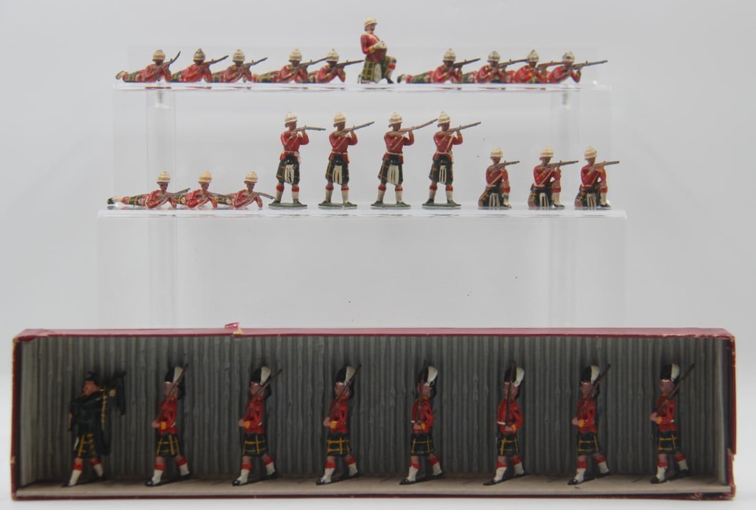 Britains Gordon Highlanders Boxed # 77, 118 & 157 (1 of 4)