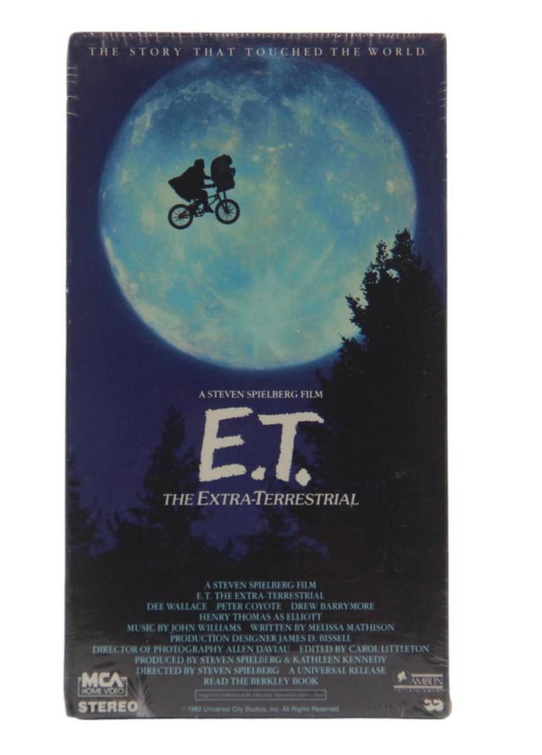 E.T. Extraterrestrial VHS Sealed 1st Edition (1 of 3)