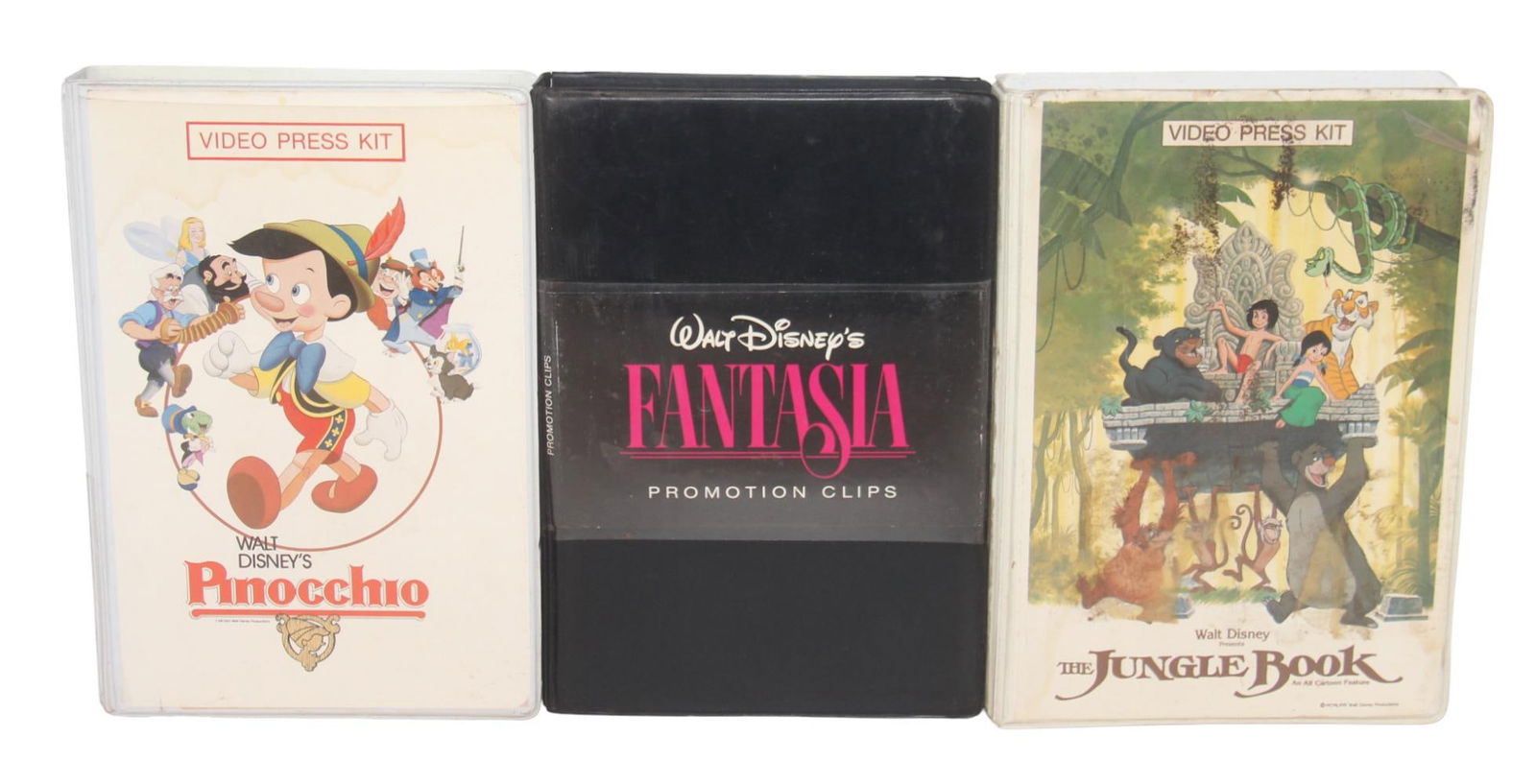 (9) Promotional Disney VHS + Umatic Tapes (1 of 3)