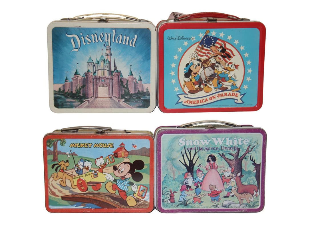 (4) Walt Disney Lunchboxes (1 of 7)