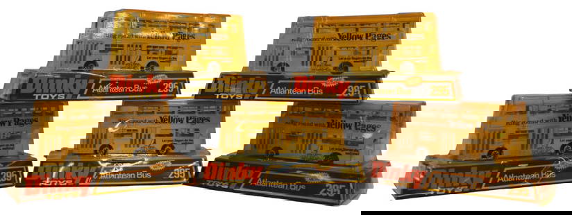 Store Stock Lot of Dinky #295: Lot of (5) #295 Atlantean Buses