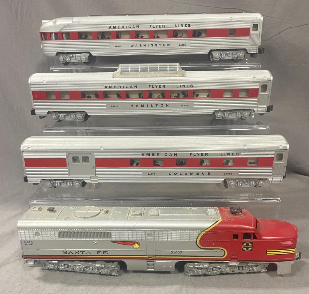 Nice 4pc American Flyer Chief Set (1 of 4)