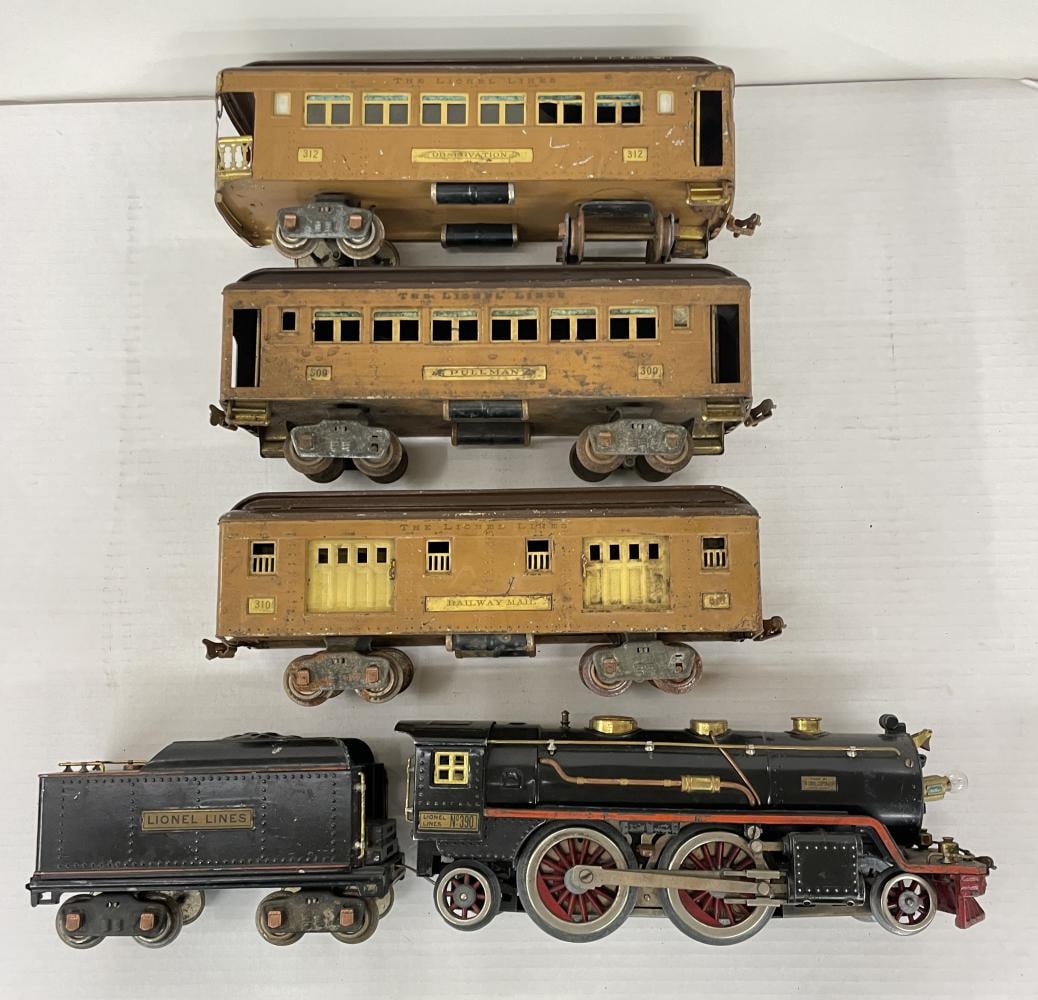 5pc Lionel 390E Passenger Set (1 of 6)
