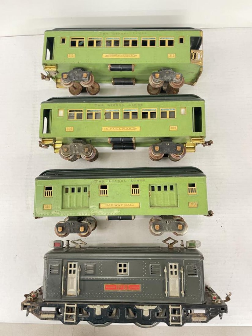 4pc Lionel 9E Passenger Set (1 of 5)