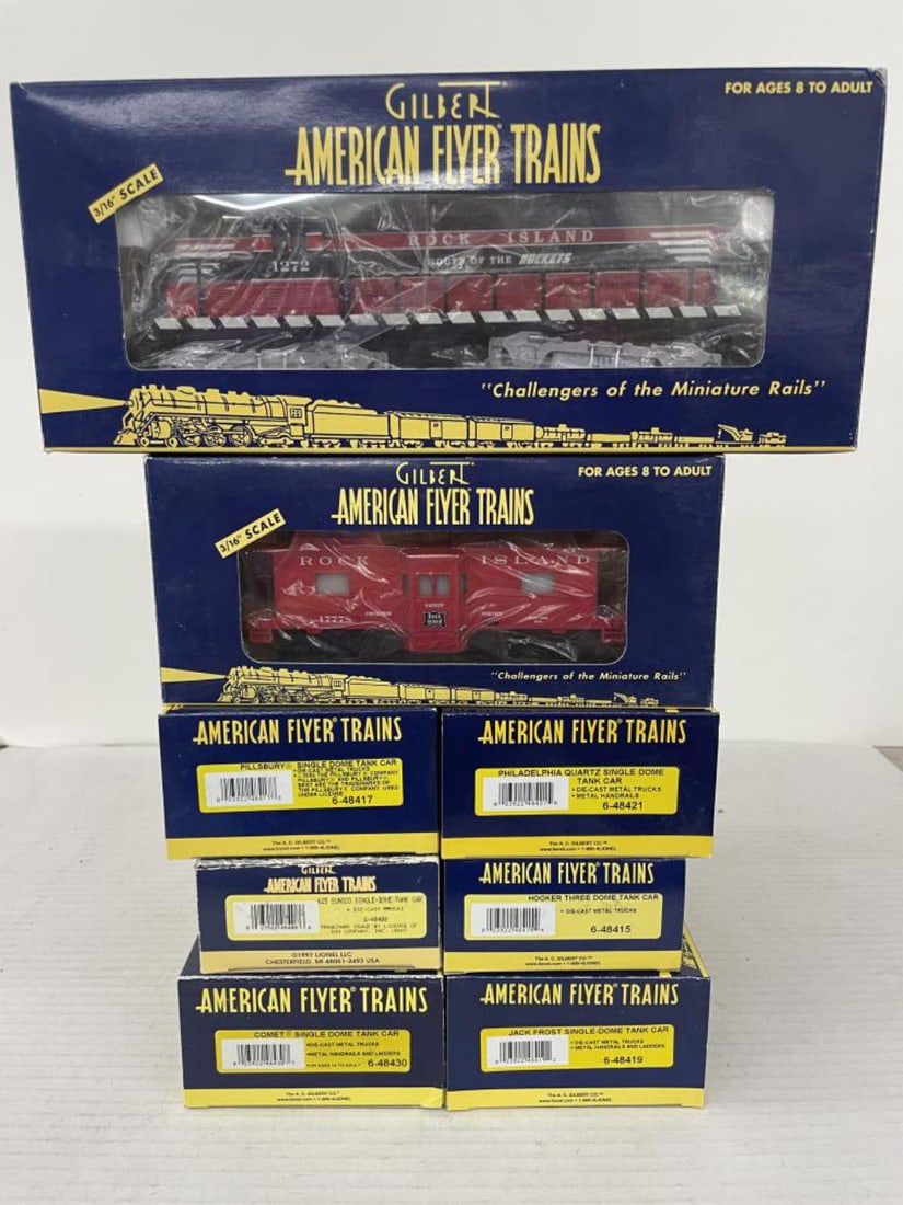 8pc American Flyer Lionel RI Diesel Set (1 of 2)