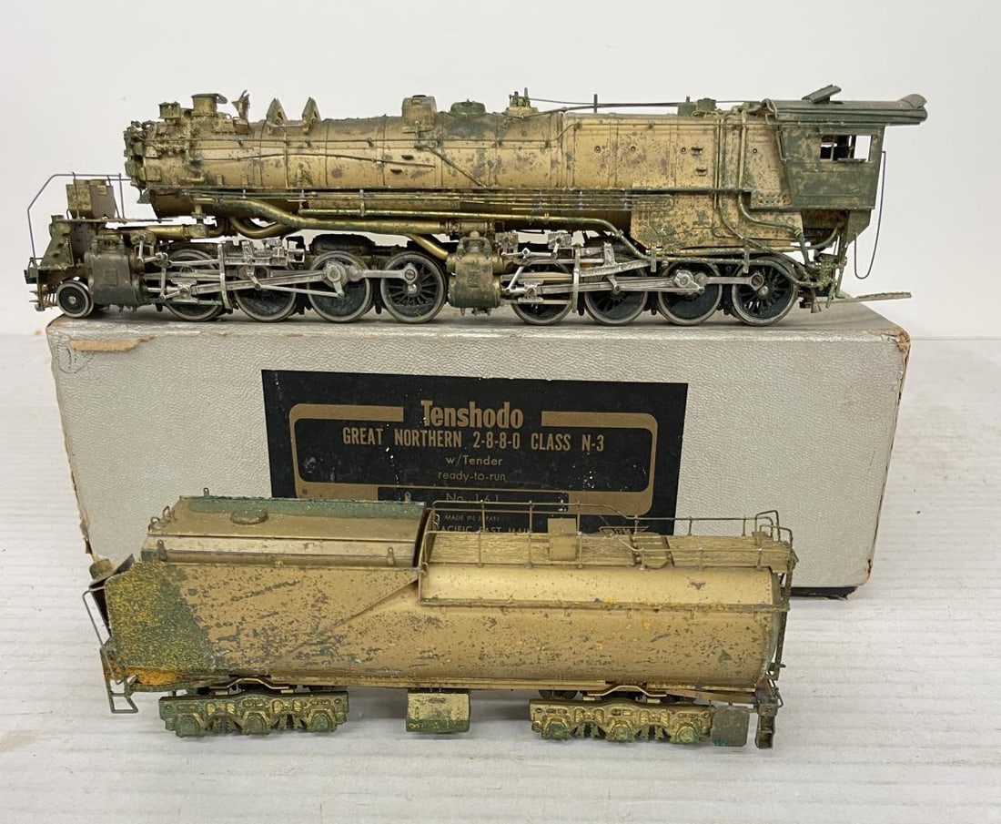 Boxed Tenshodo HO Brass GN N3 Articulated (1 of 6)
